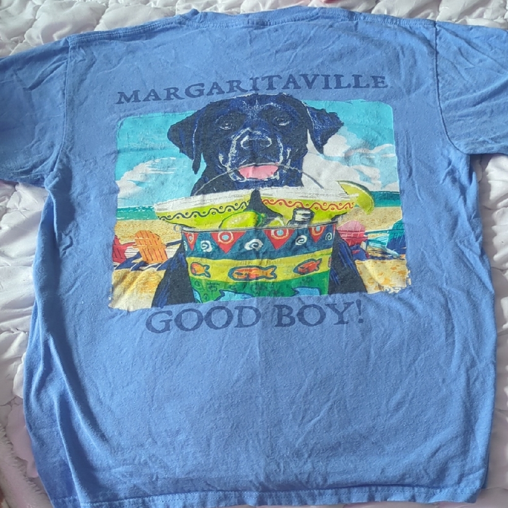 Blue Margaritaville Graphic T-Shirt